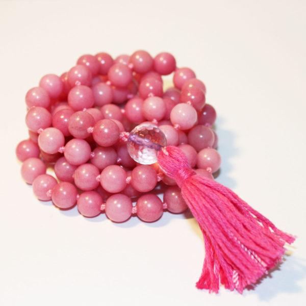 Rhodonite Mala | Promotes Self Love