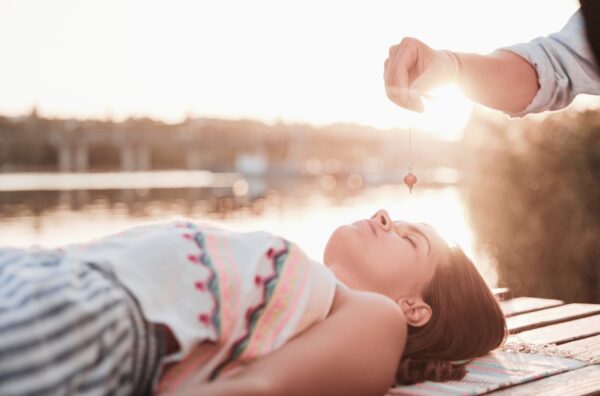 energy-healing Woman receiving reiki energy healing